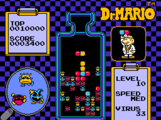 Dr. Mario Online - Classic NES Puzzle Game