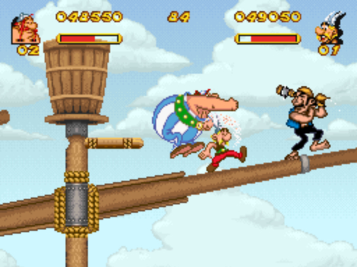 Asterix & Obelix Online - Classic SNES Platformer Adventure