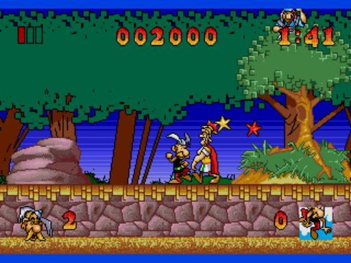 Asterix and the Great Rescue for Sega Master System Online