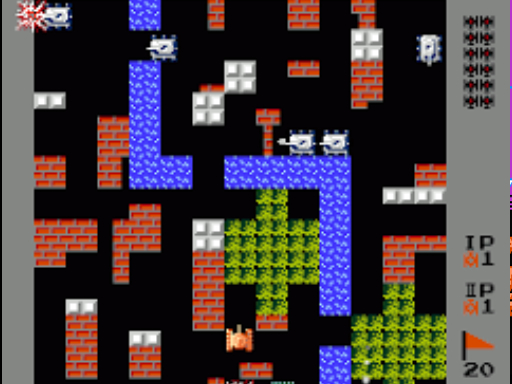 Battle City Online - Classic NES Tank Strategy Game