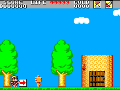 Wonder Boy in Monster World for Sega Master System Online